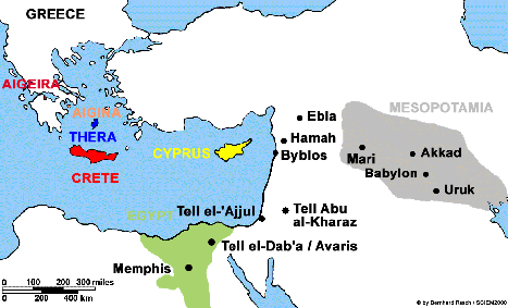 Eastern Mediterranean Region, general map